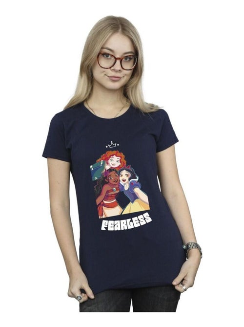 Disney - T-shirt PRINCESS FEARLESS - Kiabi