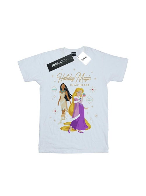 Disney - T-shirt PRINCESS HOLIDAY MAGIC IN MY HEART - Kiabi