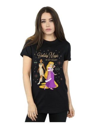 Disney - T-shirt PRINCESS HOLIDAY MAGIC IN MY HEART