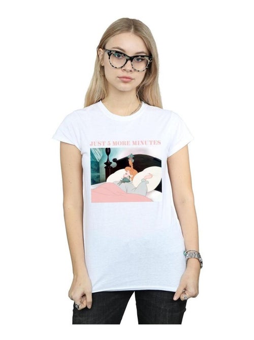 Disney - T-shirt PRINCESS JUST FIVE MORE MINUTES - Kiabi