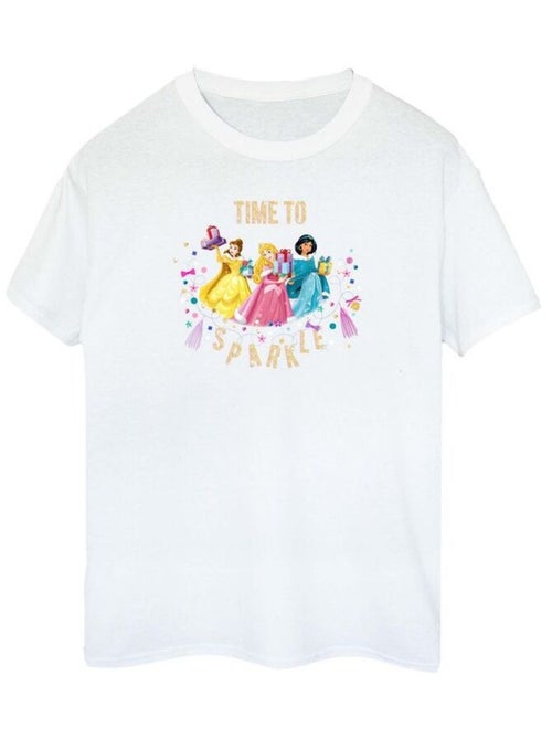 Disney - T-shirt PRINCESS TIME TO SPARKLE - Kiabi Disney - T-shirt PRINCESS TIME TO SPARKLE - Kiabi