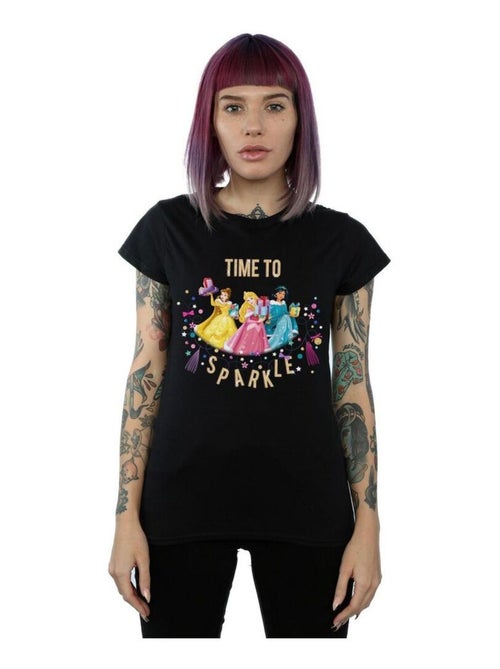Disney - T-shirt PRINCESS TIME TO SPARKLE - Kiabi