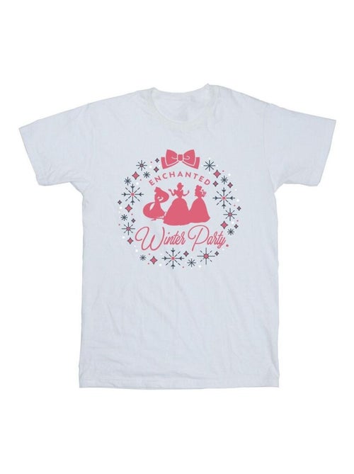 Disney - T-shirt PRINCESS WINTER PARTY - Kiabi