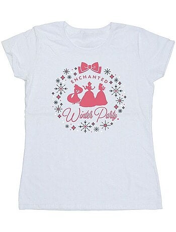 Disney - T-shirt PRINCESS WINTER PARTY
