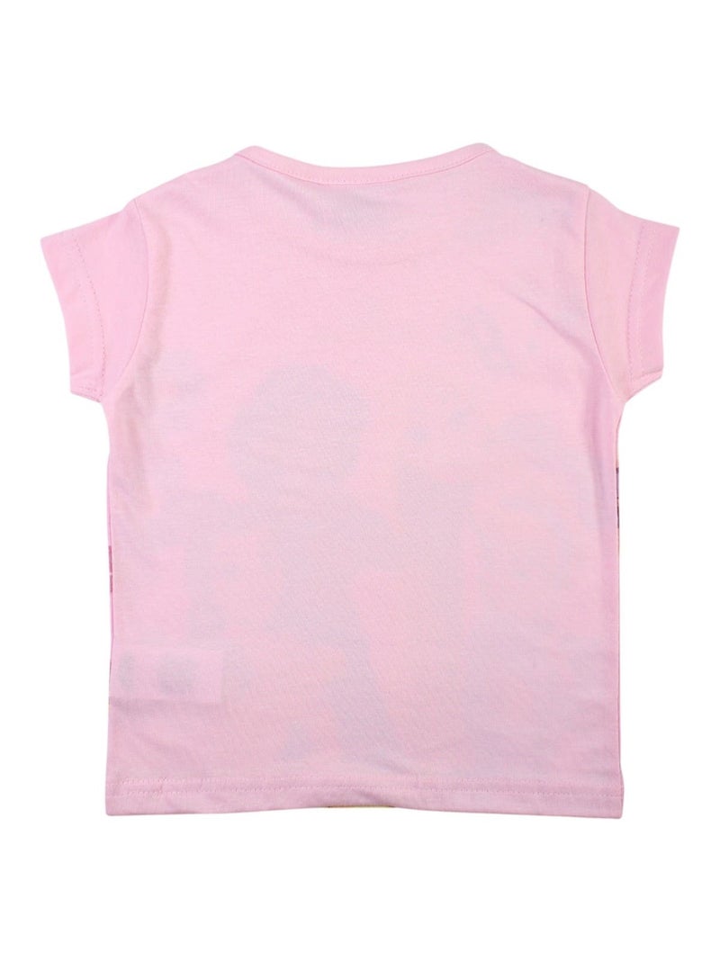 Disney - T-shirt Princesse Rose clair - Kiabi