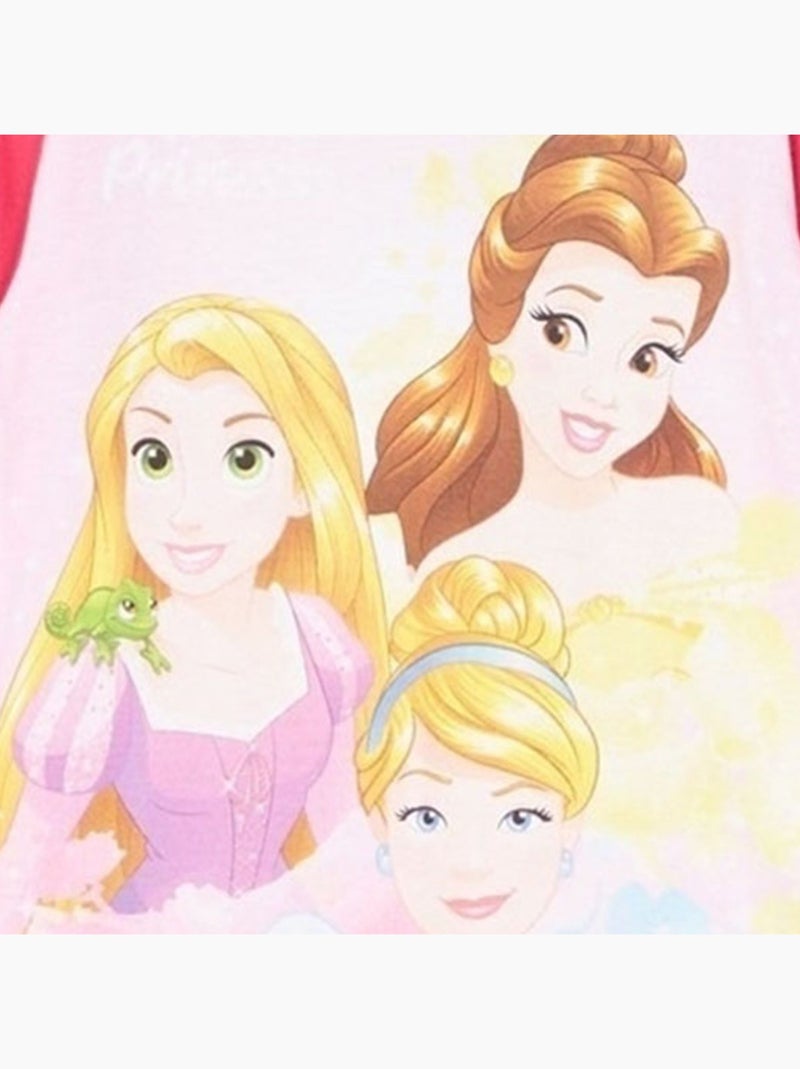 Disney - T-shirt Princesse Rose fushia - Kiabi