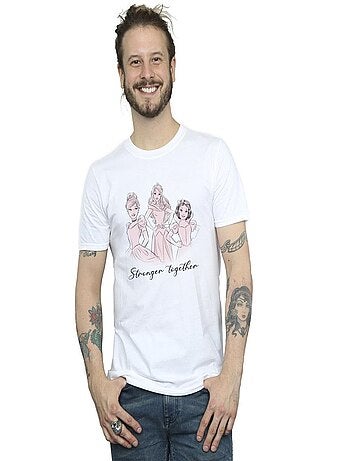 Disney - T-shirt PRINCESSES STRONGER TOGETHER