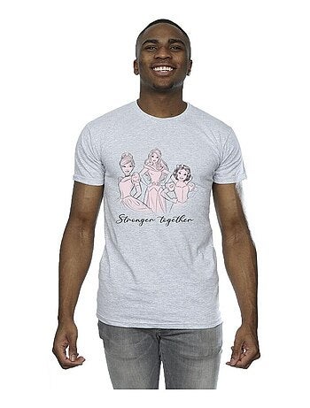 Disney - T-shirt PRINCESSES STRONGER TOGETHER