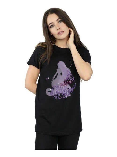 Disney - T-shirt Raiponce NOW'S WHEN MY LIFE BEGINS - Kiabi