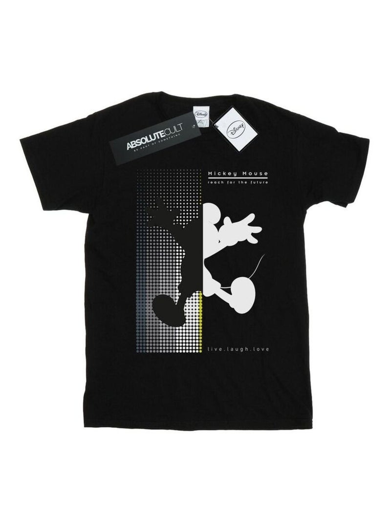 Disney - T-shirt REACH FOR THE FUTURE Noir - Kiabi