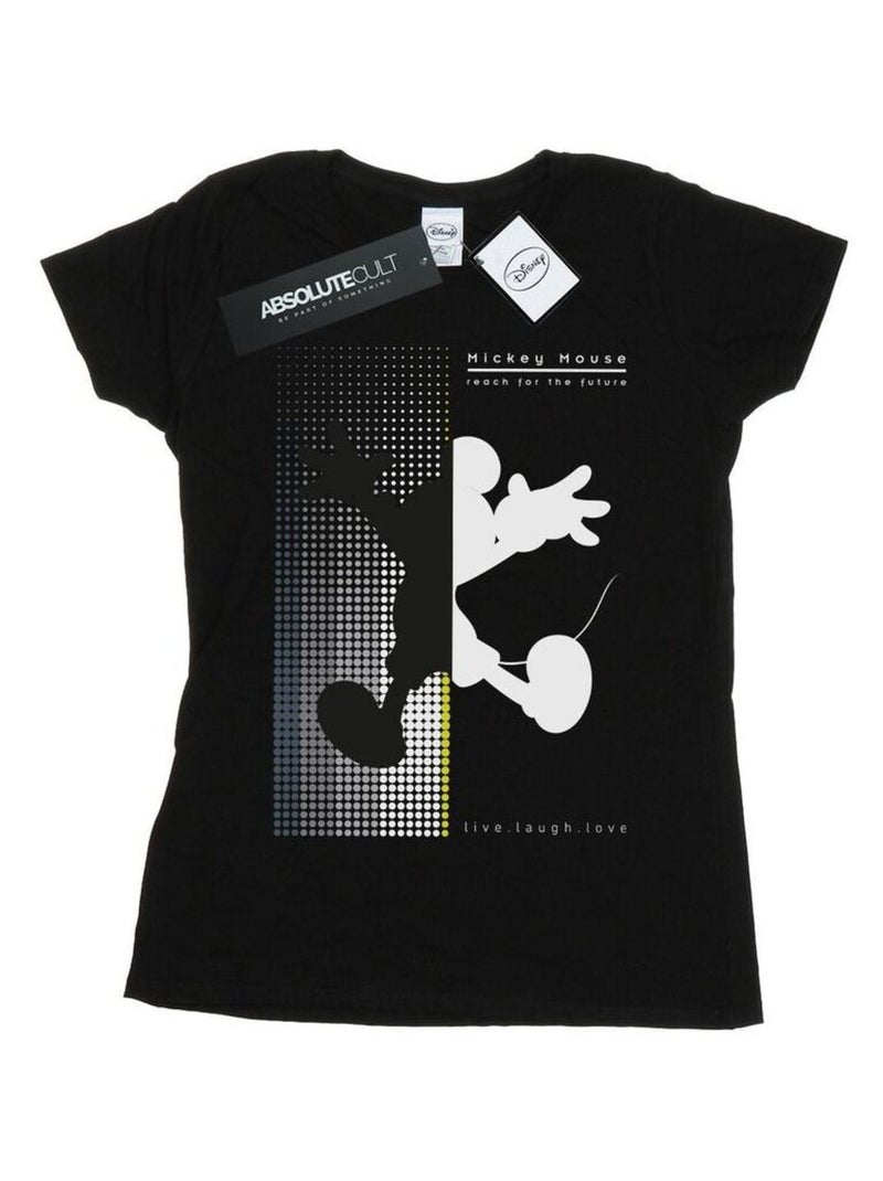 Disney - T-shirt REACH FOR THE FUTURE Noir - Kiabi