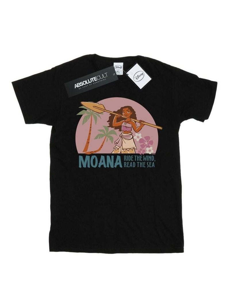 Disney - T-shirt READ THE SEA Noir - Kiabi
