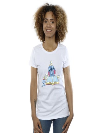 Disney - T-shirt READING READING A BOOK