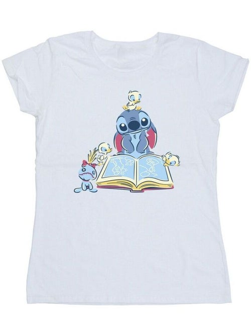 Disney - T-shirt READING READING A BOOK - Kiabi