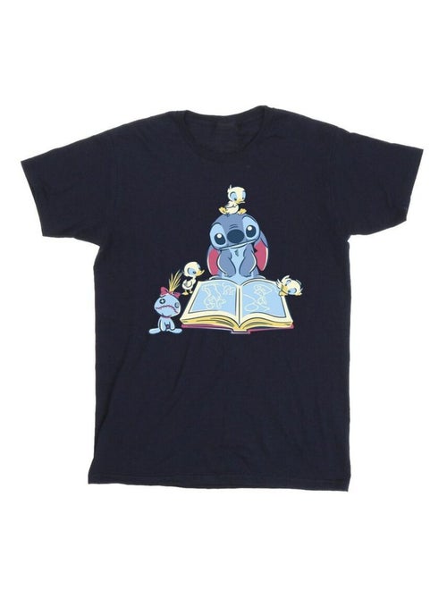 Disney - T-shirt READING READING A BOOK - Kiabi
