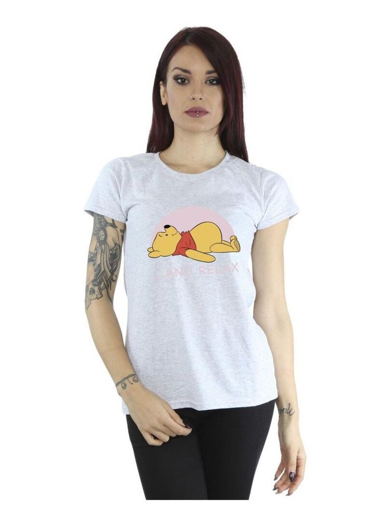 Disney - T-shirt RELAX Gris chiné - Kiabi