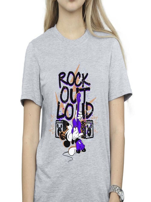 Disney - T-shirt ROCK OUT LOUD - Kiabi Disney - T-shirt ROCK OUT LOUD - Kiabi