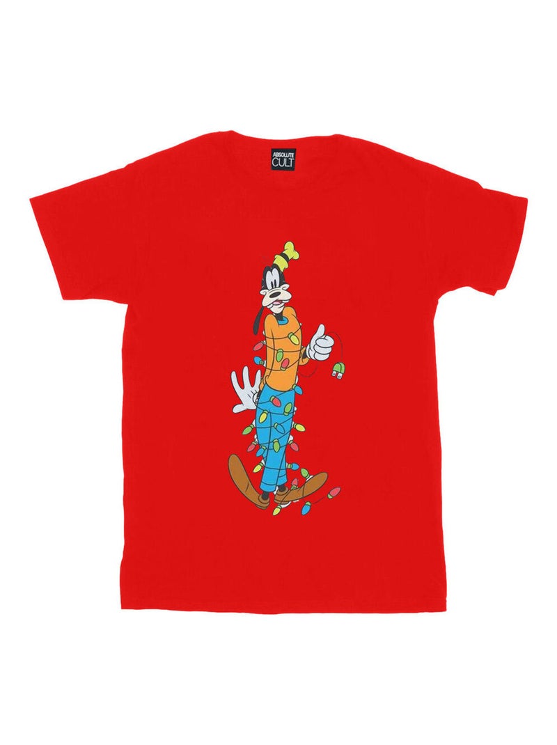 Disney - T-shirt Rouge - Kiabi