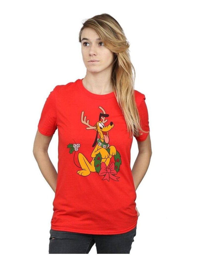 Disney - T-shirt Rouge - Kiabi