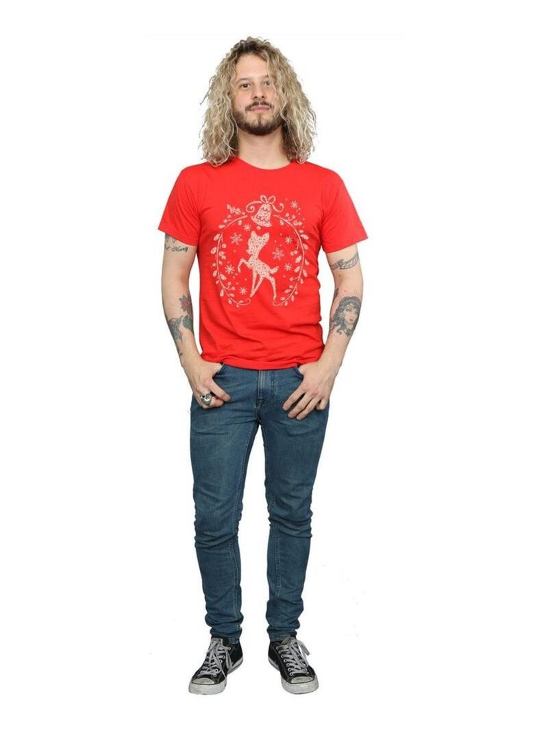 Disney - T-shirt Rouge - Kiabi