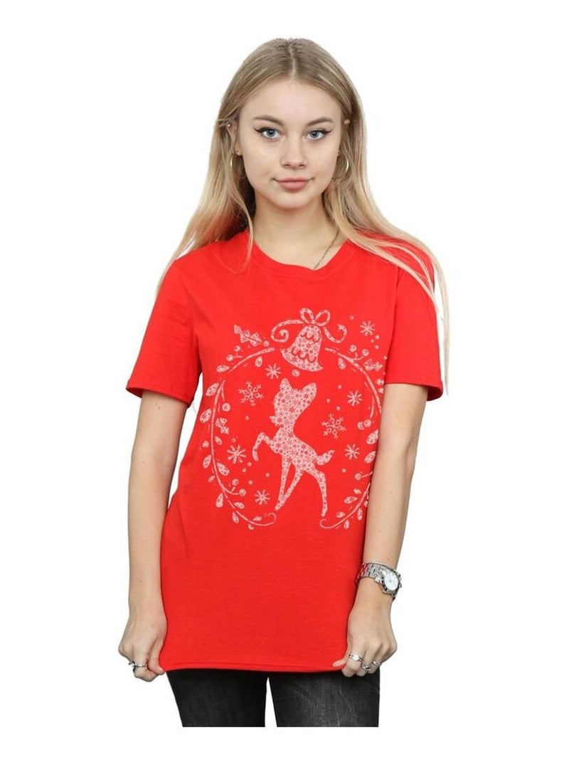 Disney - T-shirt Rouge - Kiabi