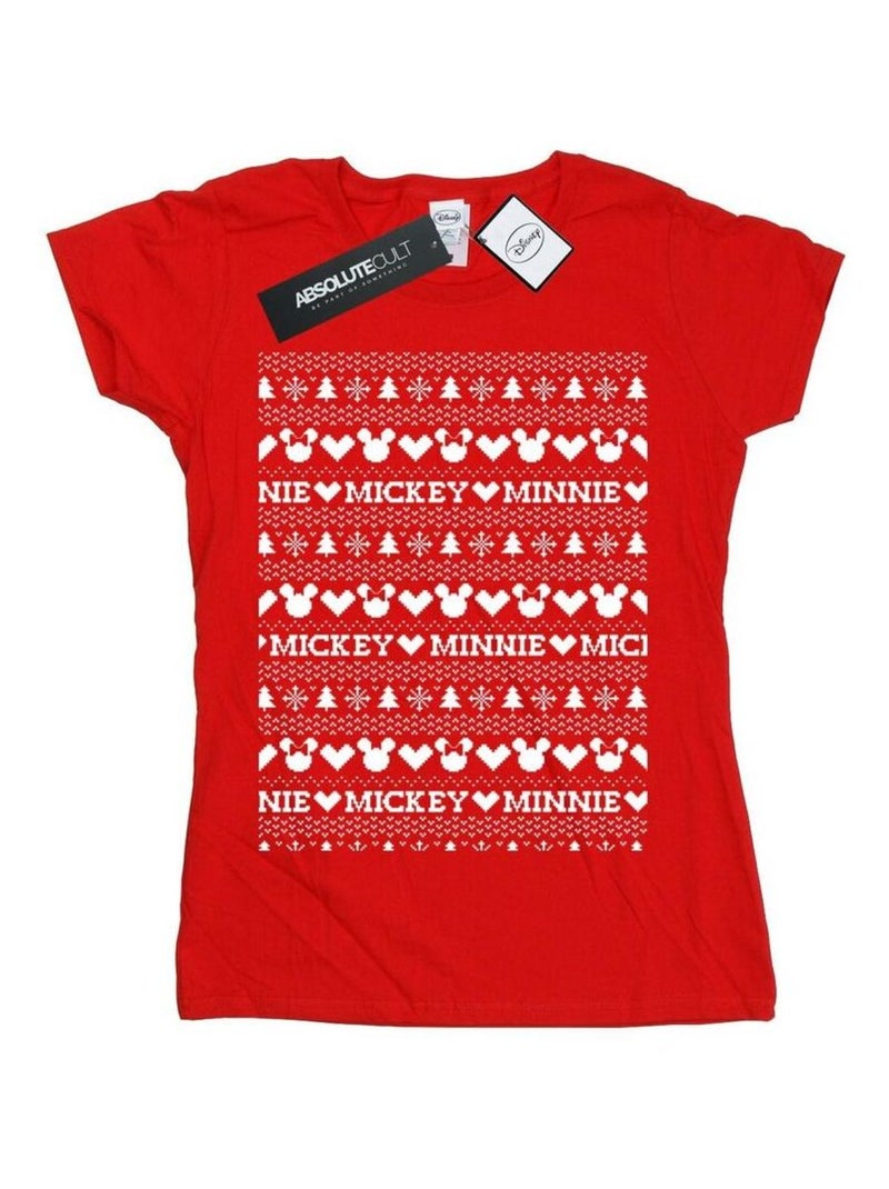 Disney - T-shirt Rouge - Kiabi