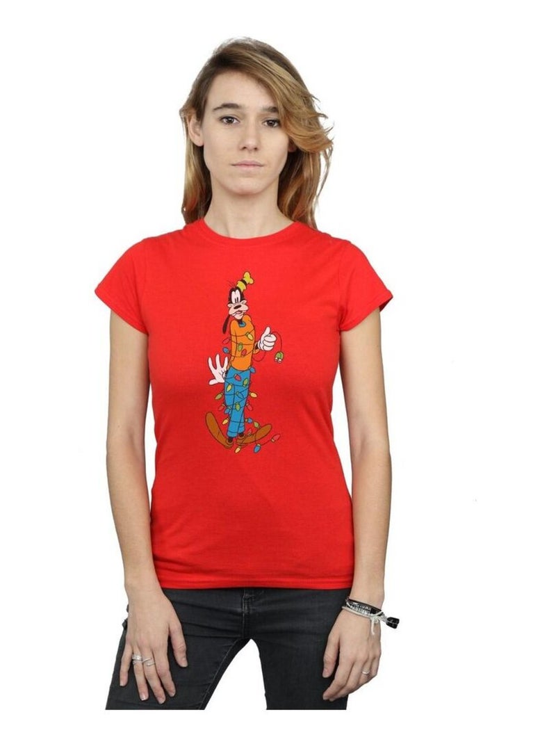 Disney - T-shirt Rouge - Kiabi