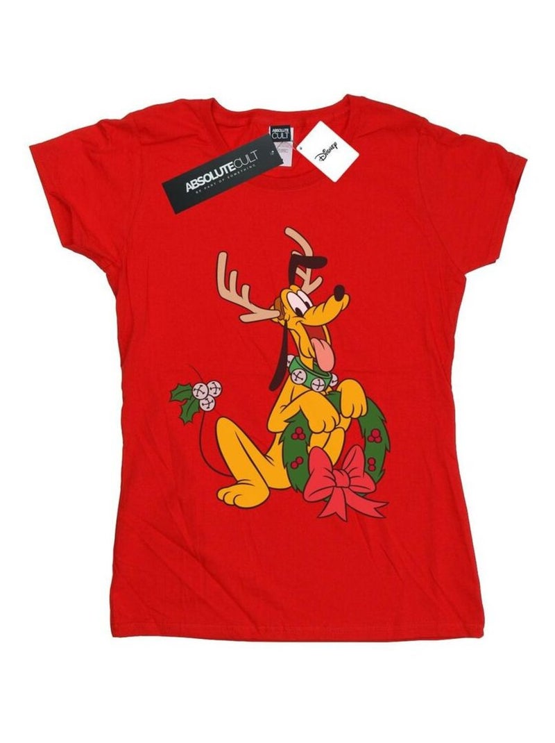 Disney - T-shirt Rouge - Kiabi