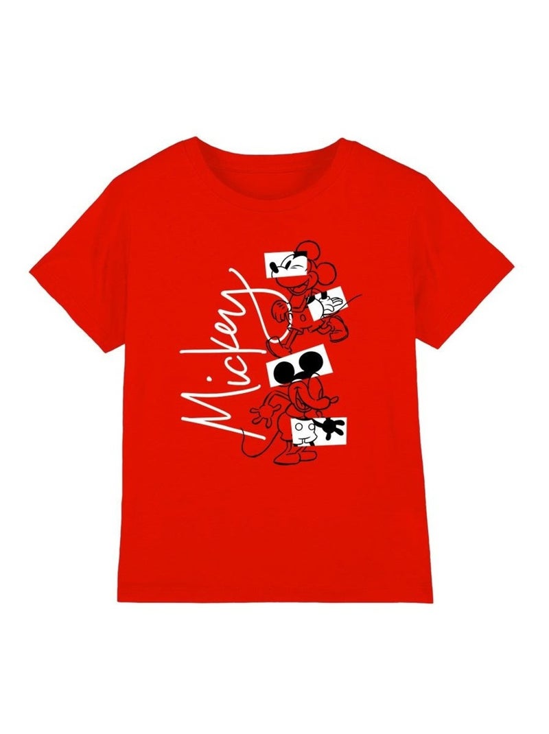 Disney - T-shirt Rouge - Kiabi