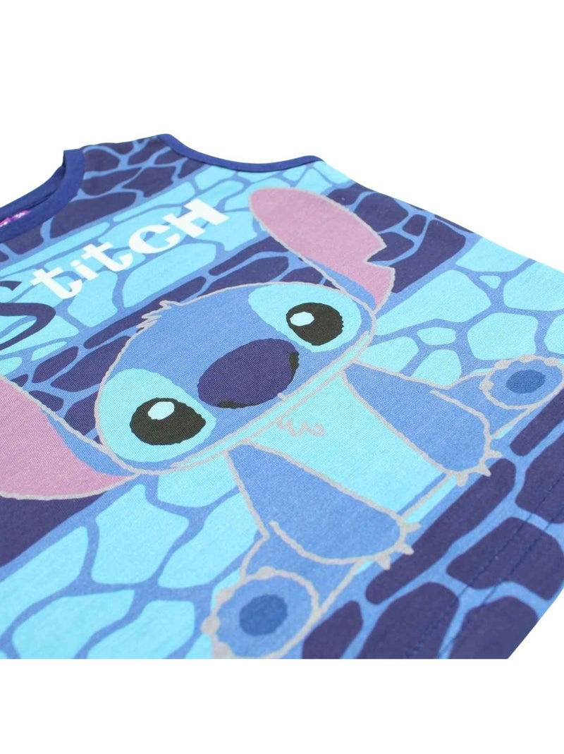 Disney - T-shirt sans manches enfant à motif Bleu marine - Kiabi