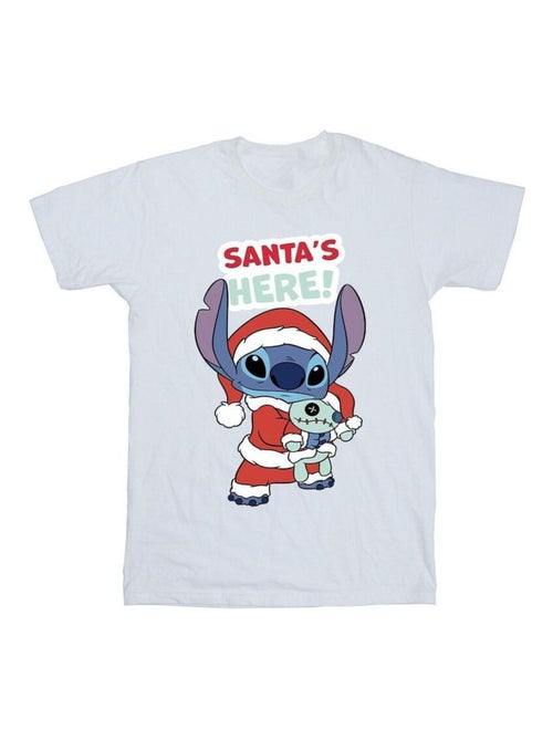 Disney - T-shirt SANTA'S HERE - Kiabi Disney - T-shirt SANTA'S HERE - Kiabi