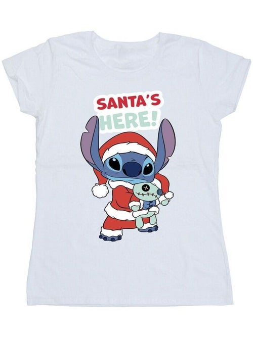 Disney - T-shirt SANTA'S HERE - Kiabi Disney - T-shirt SANTA'S HERE - Kiabi