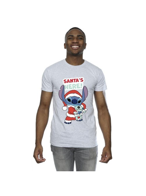 Disney - T-shirt SANTA'S HERE - Kiabi Disney - T-shirt SANTA'S HERE - Kiabi