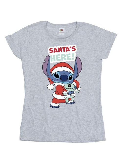 Disney - T-shirt SANTA'S HERE - Kiabi Disney - T-shirt SANTA'S HERE - Kiabi