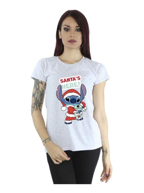 Disney - T-shirt SANTA'S HERE - Kiabi Disney - T-shirt SANTA'S HERE - Kiabi