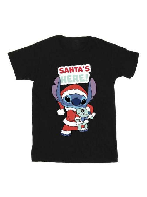 Disney - T-shirt SANTA'S HERE - Kiabi Disney - T-shirt SANTA'S HERE - Kiabi