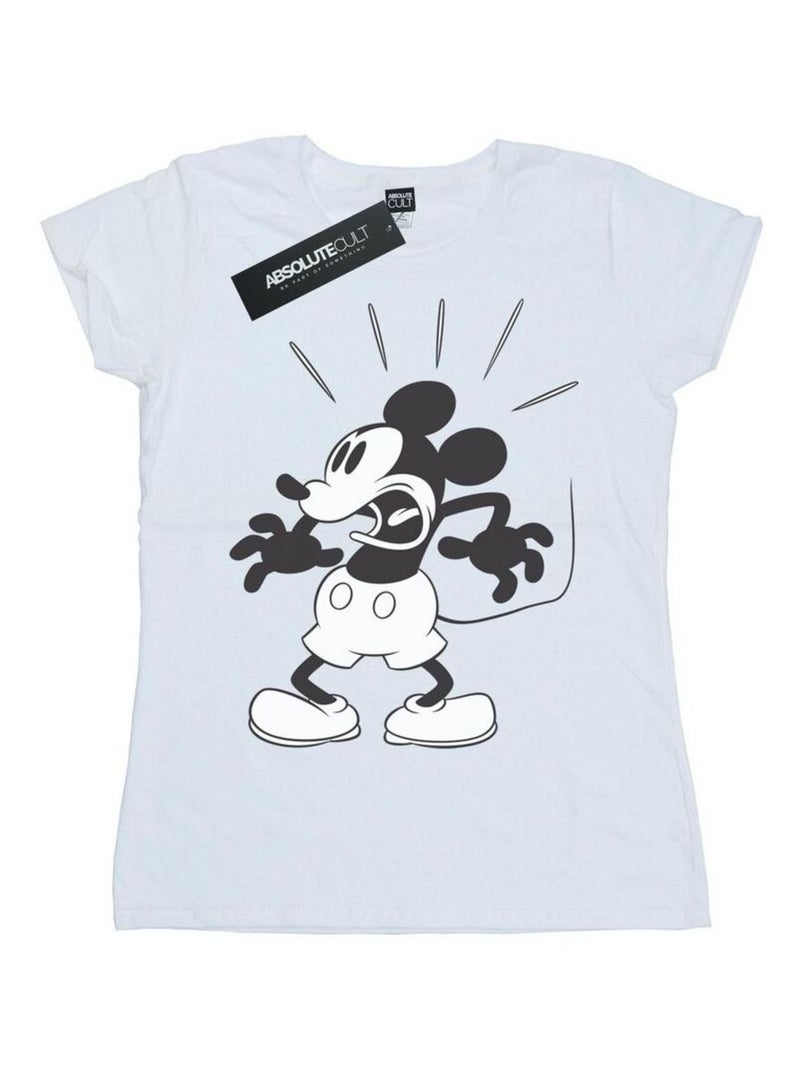 Disney - T-shirt SCARED Blanc - Kiabi