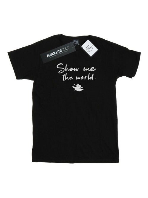 Disney - T-shirt SHOW ME THE WORLD - Kiabi Disney - T-shirt SHOW ME THE WORLD - Kiabi