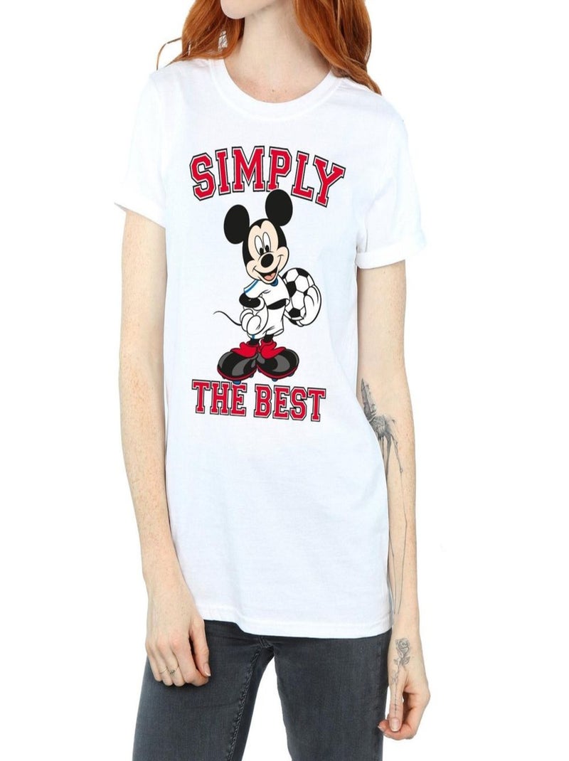 Disney - T-shirt SIMPLY THE BEST Blanc - Kiabi