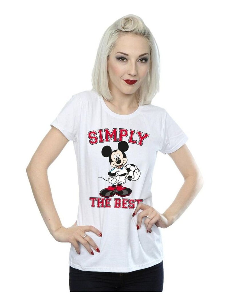 Disney - T-shirt SIMPLY THE BEST Blanc - Kiabi