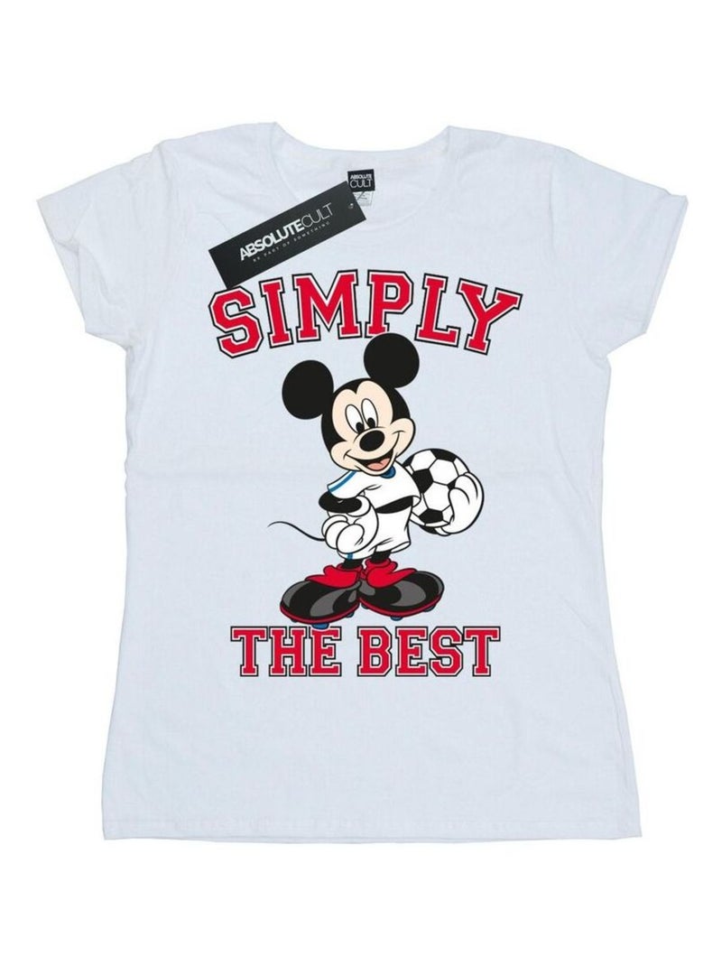 Disney - T-shirt SIMPLY THE BEST Blanc - Kiabi