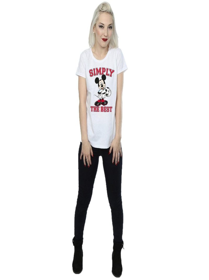 Disney - T-shirt SIMPLY THE BEST Blanc - Kiabi