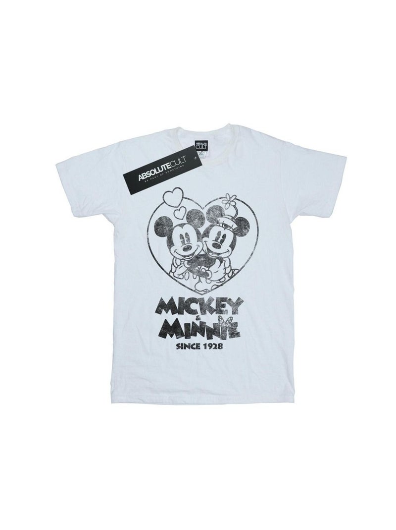 Disney - T-shirt SINCE Blanc - Kiabi
