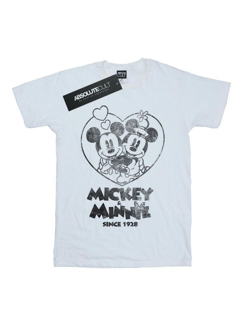 Disney - T-shirt SINCE Blanc - Kiabi