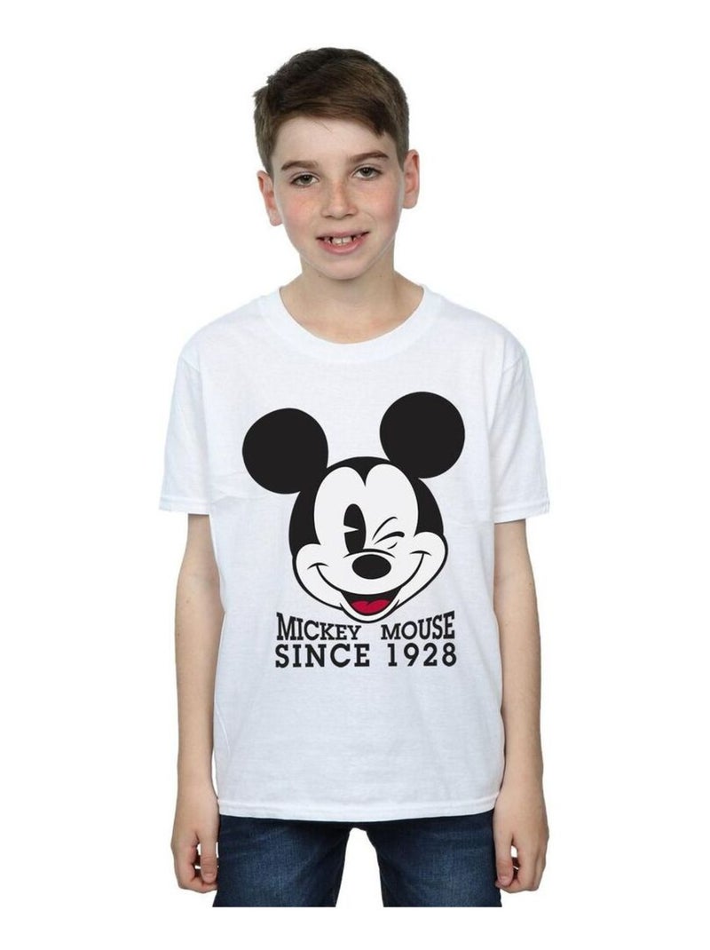 Disney - T-shirt SINCE Blanc - Kiabi