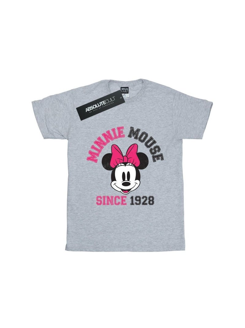 Disney - T-shirt SINCE Gris chiné - Kiabi
