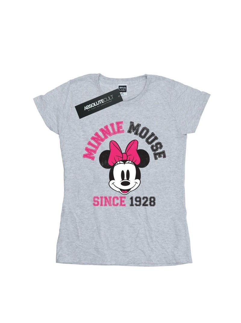 Disney - T-shirt SINCE Gris chiné - Kiabi