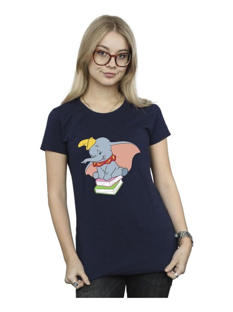 Disney - T-shirt SITTING ON Bleu marine - Kiabi