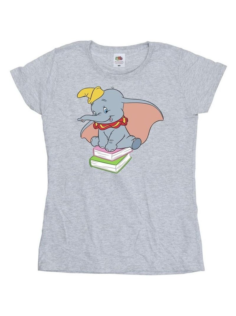 Disney - T-shirt SITTING ON Gris chiné - Kiabi