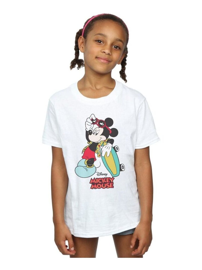 Disney - T-shirt SKATE DUDE Blanc - Kiabi